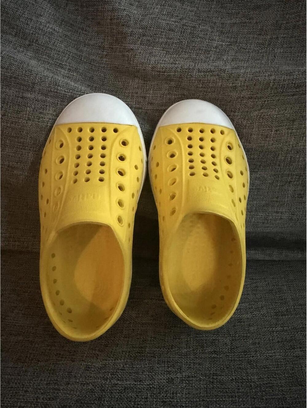 Original Native Jefferson Shoes Waterproof Yellow Size C7